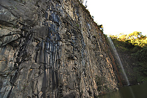 Parque Tanguá, Curitiba. Antiga pedreira de pedra brita hoje dentro da cidade.